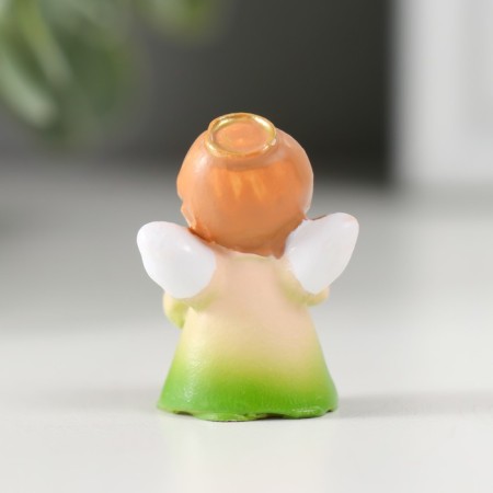 Polystone souvenir "Angel in color dress" mix 1.5x2x3 cm-3