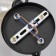 Chandelier "Charlene" 2he27 40W Black 46x25x26 cm Bayerlux