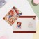 Postcard "Happy anniversary 50!" Crown, embossing, congruff, A4