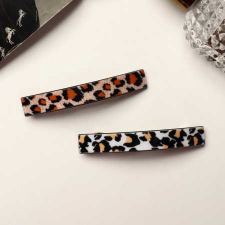Hair hair clip "Africa" ​​8.3 cm, mix-2