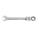 The key combined ratcheon -mounted hinge tundra, CRV, polished, 72 teeth, 13 mm