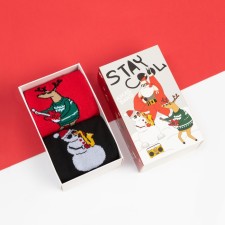 A set of New Year's male socks KAFTAN 