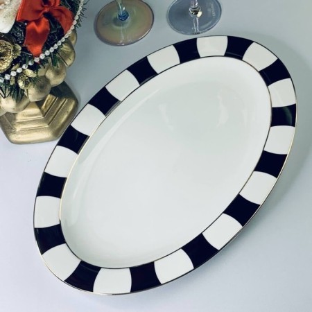 Set of dishes Lenardi "Jacqueline", length 35.5 cm, 2 pcs