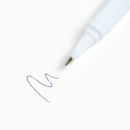 Handle plastic with a cap "anime", blue paste 0.7 mm-1