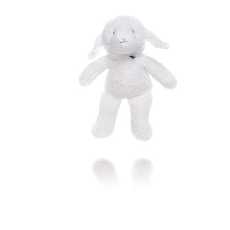 Soft toy Gulliver Sheep "Fluff", white color, 28 cm-8