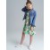 Denim jacket for girls, height 170 cm