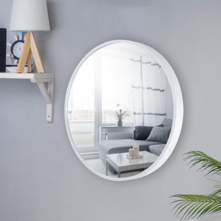 Silver mirror, wall, 40 × 4 cm