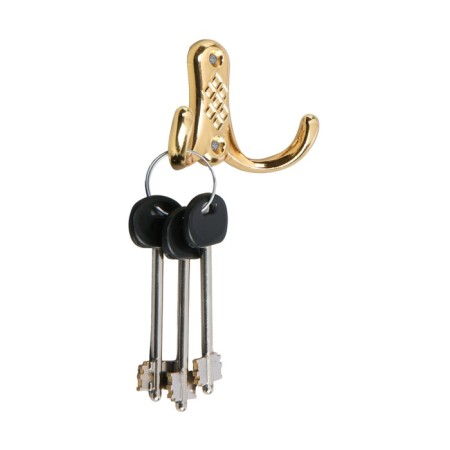 Hook furniture tundra TKD024, two -rod, gold-1