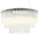 Suspended chandelier Imposio 9XE14 40W, size 60x60x45-150 cm, chromium color
