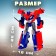 Autobot robot, transformed