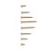Set of self -tapping screws No. 4, 82 objects a set
