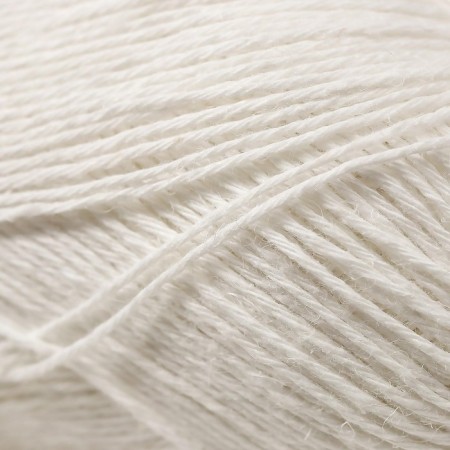 Rumber "hemp" 70% cotton, 30% hemp 280m/50g (01 white)-2