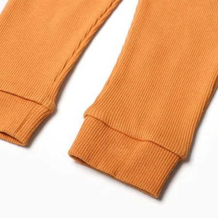 Kit for children (longshit, pants), ocher color, height 92 cm-5