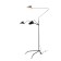 The floor lamp ST LUCE. SL305.405.03. SPRUZZO. 3x60 watts, E27, 155x155x205 cm, black color
