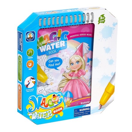 A book for drawing water "for the princess", with a water marker-4