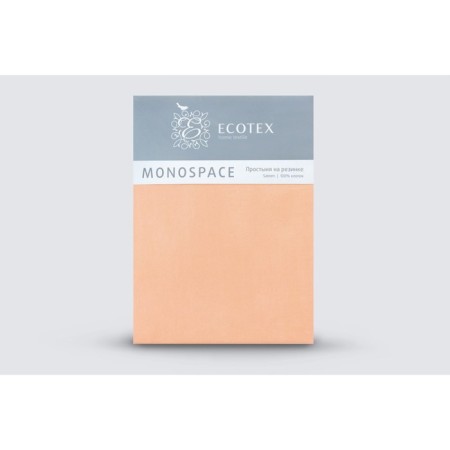 Glass sheet "Monospace", size 200x200x23 cm, peach color-3
