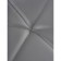Stol on a metal frame Wald Metal/Ecokuzha, Gray/Gray 46x52x75 cm