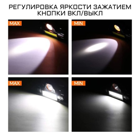 Lantern of the Battery of the Master K., 5 W, 140 lm, 1200 mAh, 4 modes, USB-3