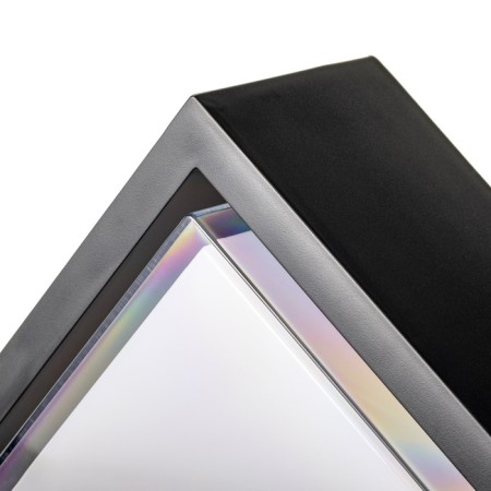 Lamp wall cover Duwi Nuovo 165x168x86mm 6W plastic 3000k IP 54 black black-5