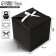 Gift folding box, packaging, “black”, 18 x 18 x 18 cm