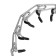 Collar - half -reaches strict with protective caps, 3 mm x 50 cm