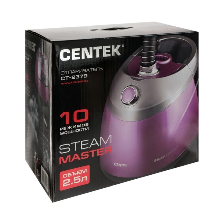 Setter Centek CT-2379, Paul, 2200 W, 2500 ml, 40 g/min, cord 1.35 m, pink-5