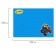 Gluebring table for pvc creativity (folding), 700 x 500 mm, Yunland "Bigfoot"