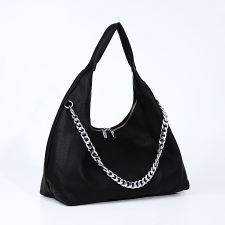 Load bag with lightning, external pocket, black color-2