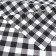 Set of towels Ethel "Strict Cage" 38x63cm - 2 pcs, col. Black, hl. 100%