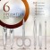 Manicure set "Paris", 6 items, in a case, a drawing mix