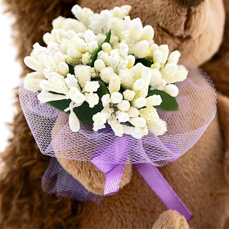 Soft toy "Hedgehog Kolunchik: Little Joy", 15 cm-4