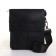 Male bag, black color