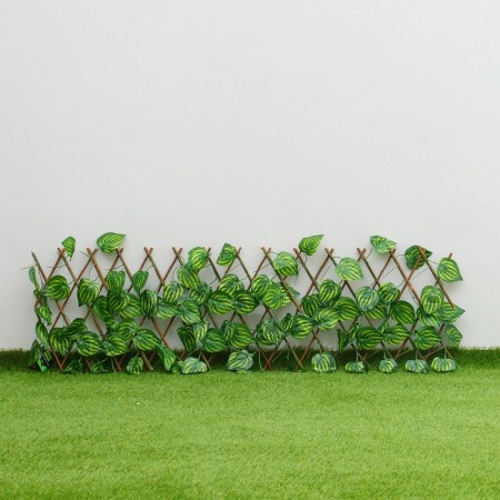 Decorative fence, 110 × 40 cm, “aspen sheet”, Greengo