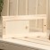 Ventilation cover from linden, 30x17cm, with a valve, "Dobroparov"