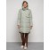 Coat insulated winter female, size 44, color light green