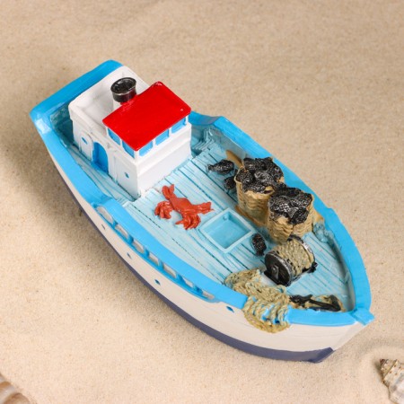 Souvenir ship "Fisherman" 19*7*8cm-1