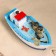 Souvenir ship "Fisherman" 19*7*8cm