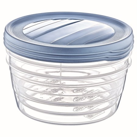 A set of food containers Hobbylife Trend, 3 pcs, color mix