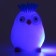 Bloody rubber hornet light "penguin", MIX color, in showbox
