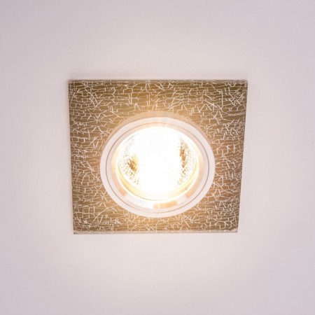 Economic light lamp, 227SJB BK ST, MAX 50W Gu5.3, color chrome