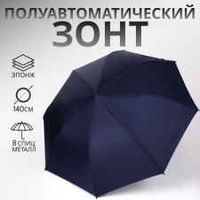 Semi -automatic umbrella 