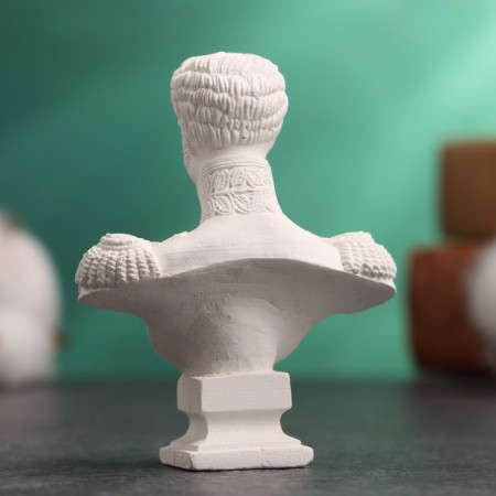 Bust "Emperor Alexander I" Bely, 5x2x6.5cm-2