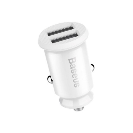 Automobile charger Baseus Grain C8-K/CCALL-ML02, 2USB, 3.1 A, white-5