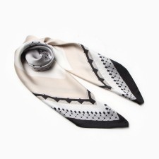Women's scarf minku 70*70 cm, gray