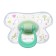 Nipple - dummy, SL, ORTD +12 months, with a cap "Bunny", green