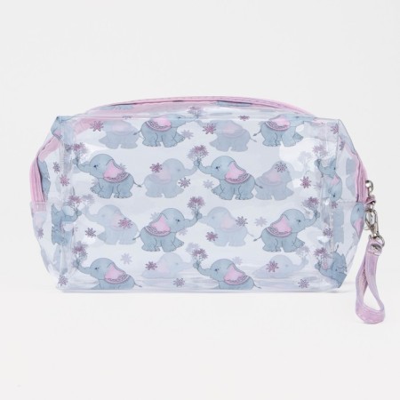 Lightning cosmetic bag, transparent color-1