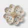 Menzhitsa 4 cells "Marbl", 20 × 3.2 cm, white color