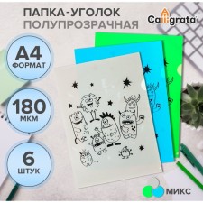 A set of A4, 180 μm folders, calligrata 