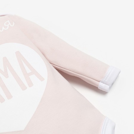 Body crumb I am "beautiful", pink, height 68-74 cm-3