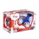 Crowded radio -controlled "Strokach", wheels backlight, works from the battery. Blue color